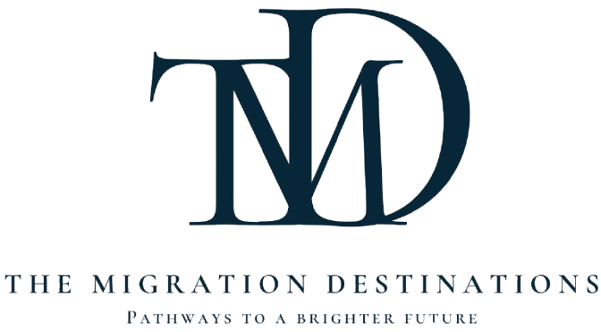 The Migration Destinations Logo